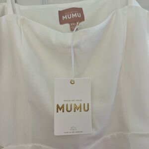 NWT Show Me Your Mumu White Mini Dress